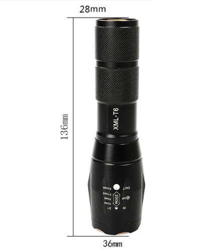 Portable Aluminium Flashlight